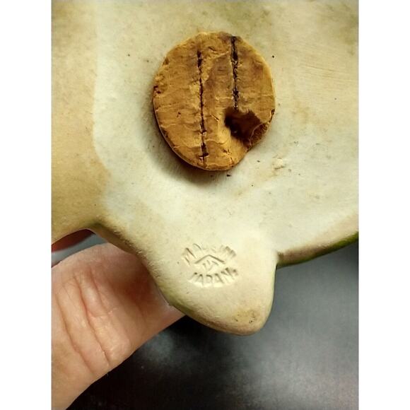 Vintage Hand-Painted Mini Pumpkin Salt & Pepper Shakers with Sugar Bowl, Japan - Picture 3 of 16
